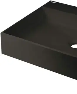 Umývadlá DEANTE - Correo nero Granit umývadlo na dosku - 500x400 mm CQR_NU5S