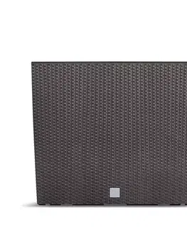 Kvetináče a truhlíky NABBI DRC600T plastový kvetináč 60 cm hnedá
