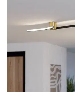 Svietidlá Eglo 901216 - LED Stropné svietidlo AIETA LED/12W/230V 4000K čierna 901216