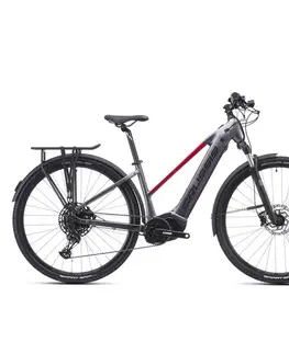 Elektrobicykle Dámsky trekingový elektrobicykel Crussis e-Savela 9.11 715Wh 28" - model 2026 16" (155-170 cm)