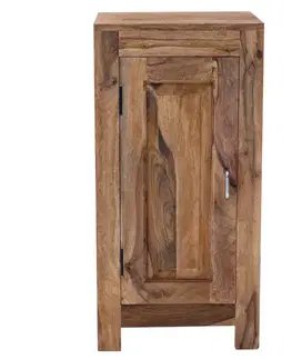 Kúpeľňový nábytok Skrinka do kúpeľne Suri 40x80x35 indický masív palisander