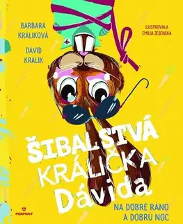 Rozprávky Šibalstvá králička Dávida - Barbara Králiková,Dávid Králik