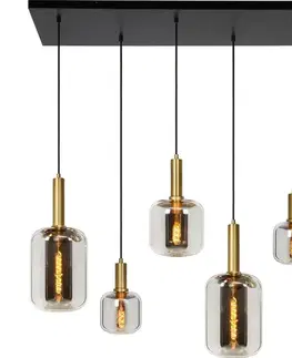 Svietidlá Lucide 45494/06/65 - Luster na lanku JOANET 6xE27/40W/230V 45494/06/65