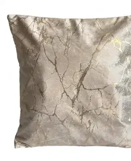 Dekoračné obliečky Obliečka na vankúš Justi RQ-212 40x40 cm béžová