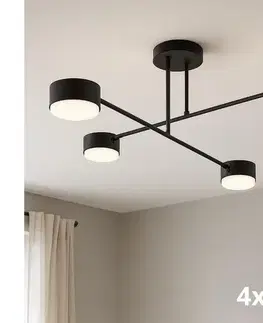 Svietidlá BRILAGI - LED prisadený luster MONO 4xGX53/30W/230V čierny 89-018B