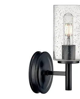 Svietidlá Elstead Hinkley HK-COLLIER1-BX - Nástenné svietidlo COLLIER 1xE27/60W/230V HK-COLLIER1-BX