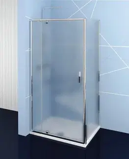 Sprchové dvere POLYSAN - EASY obdĺžniková sprchová zástena pivot dvere 900-1000x700 L/P varianta, brick sklo EL1738EL3138
