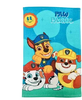 Uteráky Detský uterák PAW PATROL tmavo modrý 30X50cm Setino Tiahome