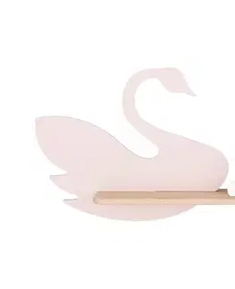 Svietidlá  LED Detské nástenné svietidlo s poličkou SWAN LED/5W/230V 21-75598