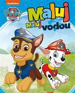 Pre deti a mládež - ostatné Maľuj vodou A5 Labková patrola