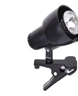Lampy Rabalux 4357 - Lampa s klipom CLIP 1xE14/40W/230V čierna
