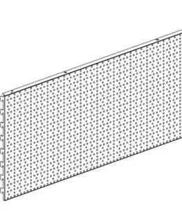 Regály a poličky Kinekus Zadný panel der., 40x100cm