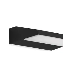 Svietidlá Telefunken - LED Vonkajšie nástenné svietidlo LED/10W/230V IP44 čierna 312605TF