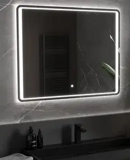 Kúpeľňové zrkadlá MEXEN - Zusa zrkadlo s osvetlením 100 x 80, LED 600 9808-100-080-611-00