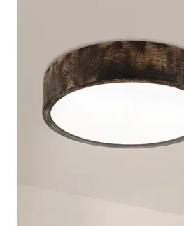 Svietidlá BRILAGI - LED Stropné svietidlo CARVALHO SMOKEY LED/36W/230V dub pr. 37,5 cm LD-PD-6.2/SMOKY