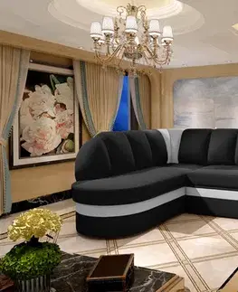 Rohové sedačky BENTANO rohová sedačka Soft 011/ Soft 017 ľavá