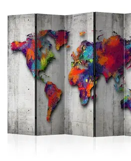 Paravány Paraván Concrete World Dekorhome