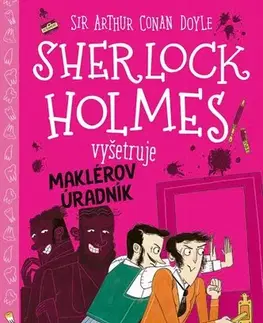 Dobrodružstvo, napätie, western Sherlock Holmes vyšetruje 13: Maklérov úradník - Stephanie Baudet,Arthur Conan Doyle,Silvia Slaničková