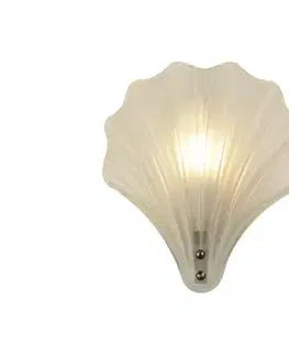Svietidlá Searchlight 28980SS - Nástenné svietidlo SHELL 1xG9/7W/230V biela 28980SS