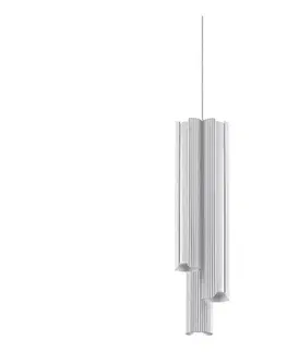 Svietidlá Ideal Lux - LED stmievateľný luster na lanku DORICA 3xLED/9W/230V CRI 90 pr. 9,5 cm biela 366470