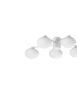 Svietidlá Ideal Lux - LED Prisadený luster HERMES 5xG9/3W/230V pr. 60 cm biela 322698