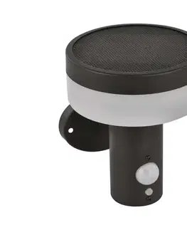 Svietidlá  LED solárne nástenné svietidlo so senzorom LED/2W/3,7V 1200 mAh IP44 ZGJ044S