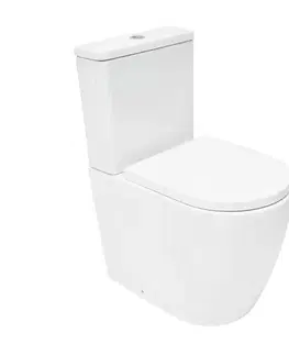 Záchody Wc kombi komplet vírové SAT Fusion vario odpad SATFUS031RTORVP SATFUS031RTORVP
