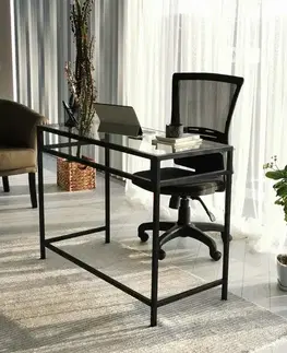 Písacie stoly Písací stôl Network Çalışma Masası / 100x45cm M100