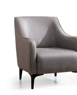 Kreslá Kreslo ušiak Belissimo - Grey