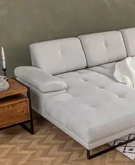 Sedacie súpravy Rohová sedacia súprava / Rohová pohovka Mustang Large Left - Beige