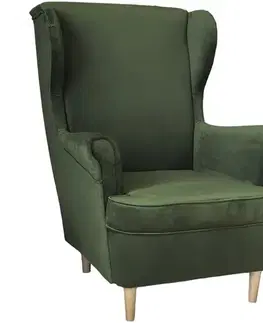 Moderné kreslá Kreslo Kingston Royal 51 00/1, olivovozelené