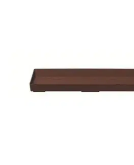 Kvetináče a truhlíky Kinekus Miska pod truhlík 100 cm, hnedá
