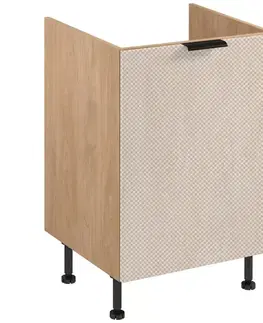 Kuchynské skrinky Korpus Luxeo K04-D60ZS-AX dub puccini