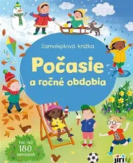 Nalepovačky, vystrihovačky, skladačky Samolepková knižka - Počasie a ročné obdobie