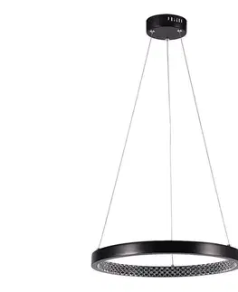 Svietidlá  LED Luster na lanku LED/19W/230V 4000K čierna 10051
