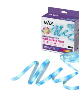 LED osvetlenie WiZ - RGBW LED Stmievateľný pás 4m LED/6,5/230V 2700-6500K Wi-Fi 8720169078222