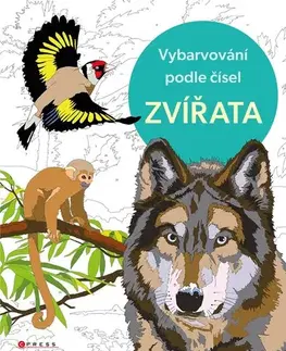 Pre deti a mládež - ostatné Vybarvování podle čísel: Zvířata