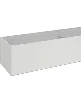 Truhlíky Biohort Zvýšený kvetináč na zeleninu BIOHORT L 397 x 103 x 77 cm (strieborná metalíza)