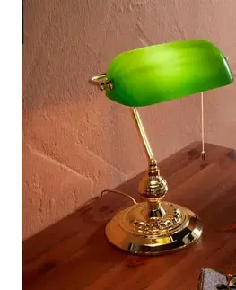 Lampy Eglo 90967 - BANKER Stolná lampa E27/60W/230V 90967