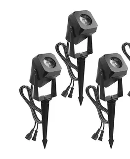 LED osvetlenie  SADA 4x LED RGBIC Stm. von. lampa LED/7W/230V 3000-6500K IP65 Wi-Fi Tuya ZIW194R