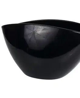 Záhrada Obal oválny 405 18 cm čierna
