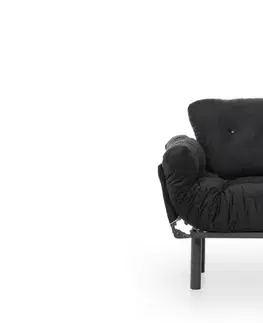Kreslá Kreslo ušiak Nitta Single - Black