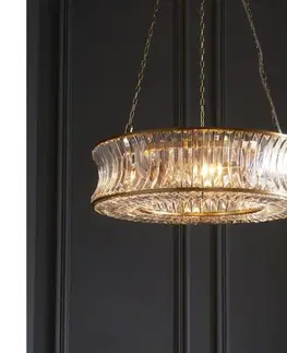 Svietidlá Endon 106811 - Luster na reťazi 6xE14/6W/230V zlatý 106811