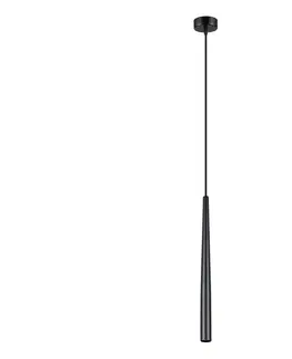 Svietidlá  SL.1462 - Luster na lanku BLISS 1xG9/8W/230V čierna SL.1462