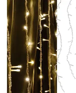 Vianočné dekorácie  LED  záves ESTELLA 47xLED/8 funkcií 3,5 m teplá biela 325136