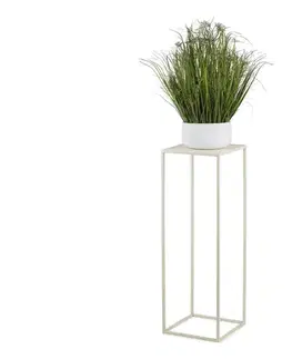 Stojany na kvetiny HowHomely Stojan na kvety 70x24 cm krémová 10-1363/70/krem