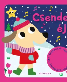Leporelá, krabičky, puzzle knihy Csendes éj - Énekeljünk együtt