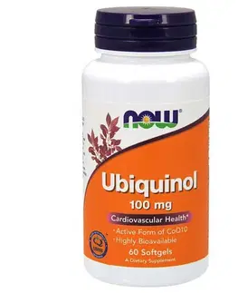 Ostatné špeciálne doplnky výživy NOW Foods Ubiquinol 100 mg