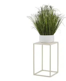 Stojany na kvetiny HowHomely Stojan na kvety 40x24 cm krémová 10-1363/40/krem
