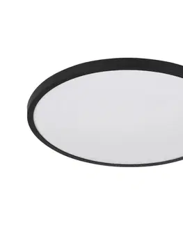 Svietidlá Globo 41566-20S - LED stropné svietidlo NIELSEN LED/20W/230V, priemer 30 cm, čierne 41566-20S